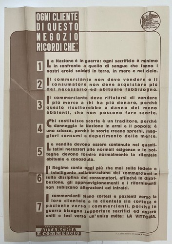 Autarchia commercio ogni - autarchia,