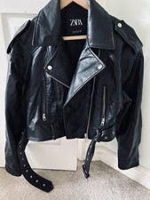 ZARA MOLLY MAE GIACCA BIKER