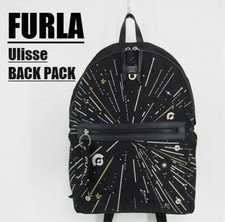 Zaino FURLA Ulisse in pelle nera 40x30 cm ottime condizioni