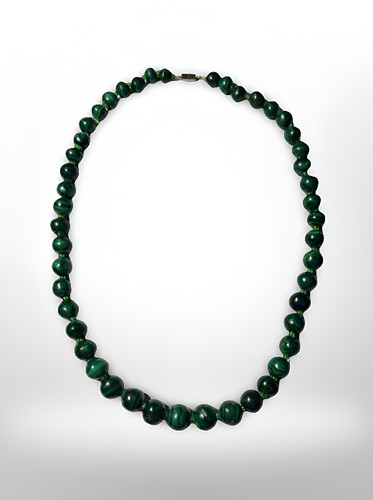 Collana vintage malachite - collana,