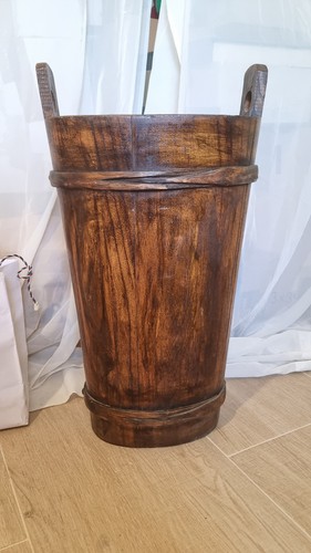 Antica bigoncia legno - antica,