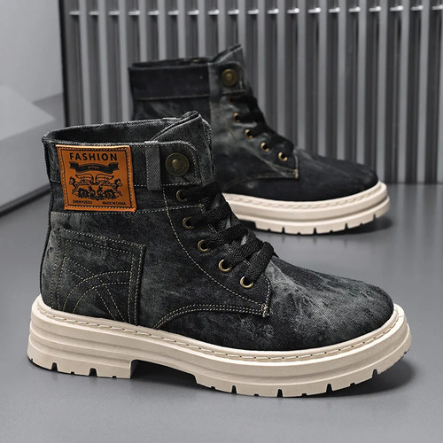 Scarpe moto equitazione demin - scarpe,
