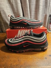 Nike Air Max 97 "Reflective Bred", nero rosso argento 921826-014, taglia USA 13 ecc