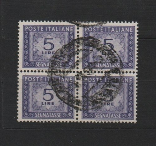 Italia 1947 segnatasse lire - 1947, 5