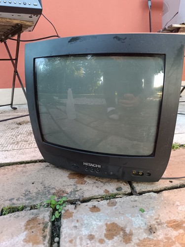 Televisore crt hitachi - televisore,