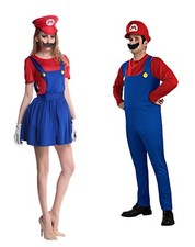 Costume Adulte Carnaval Mario