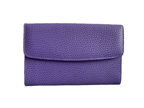 Portafoglio donna pelle lilla - donna,