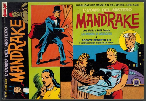 Mandrake comic art - 28, 1993