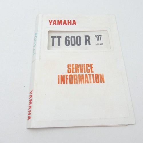 Yamaha 600 service - tt,