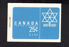 Canada 1967 QEII 25c blu