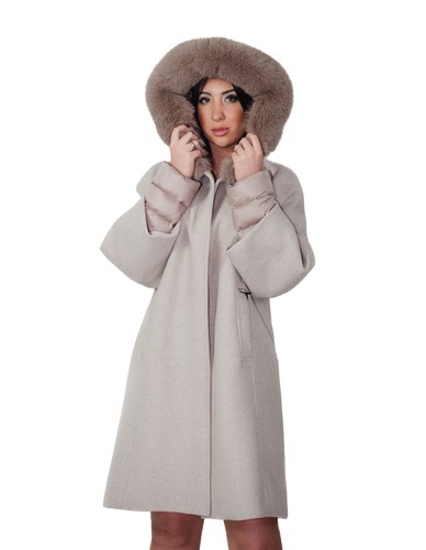 Cappotto cashmere piumino - cappotto, e
