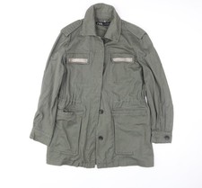 Giacca militare donna verde