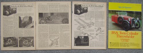 Bsa ruote collezione - di, 3
