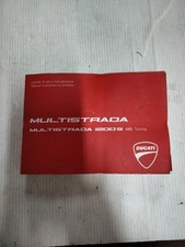 Ducati Multistrada 1200 S ABS Touring Libretto Uso E Manutenzione IT FR 