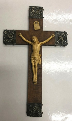 Grande crucifisso legno - crucifisso,