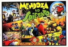 fumetto ALBO ARGENTO numero 22 LONE RANGER MENDOZA LO SPIETATO