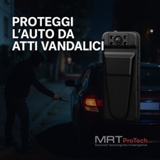 Telecamera spia auto vandalismo con visione notturna IR