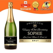ETICHETTA BOTTIGLIA PROSECCO