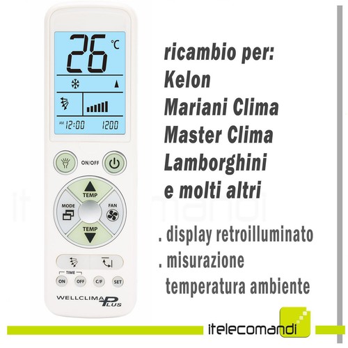 Telecomando condizionatore - telecomando,