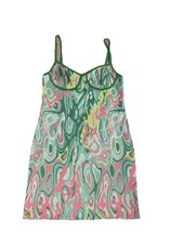 Mini Abito Zara Jacquard Verde