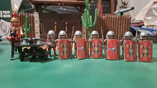 Lote playmobil romano roman - playmobil, romano/