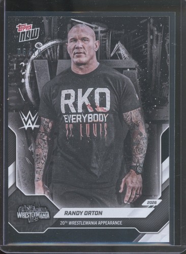 2026 topps now - now, orton