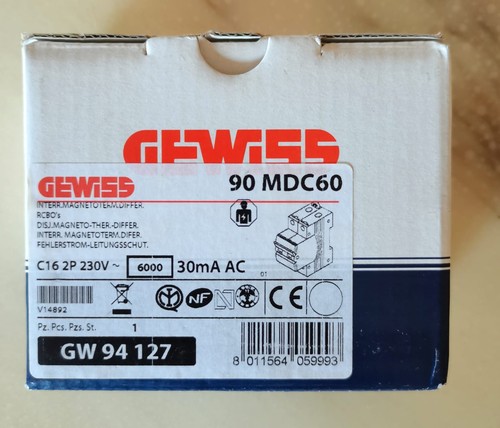Gewiss gw94127 interruttore - gw94127,