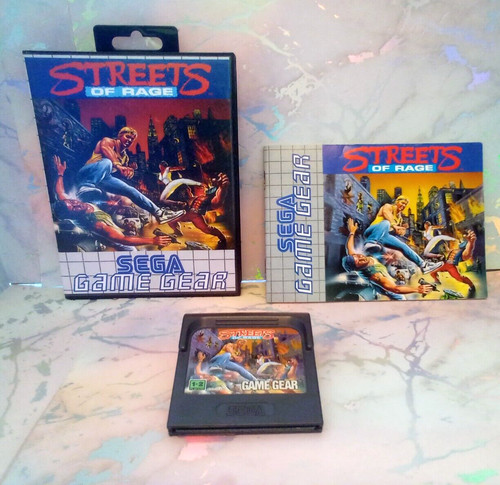 Sega game gear streets - gear, of