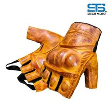Moto guanti in pelle Stechmoto