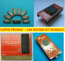 Commodore 64 / 128 Diagnostic cartridge DEAD TEST + SID + PLA 64 + RAM KIT C64