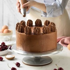  DECORA - Piatto Girevole in alluminio per dolci e torte