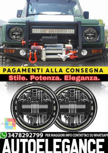 Coppia fari full led - 7",