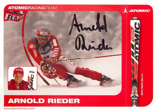 Biglietto autografo arnold - biglietto,