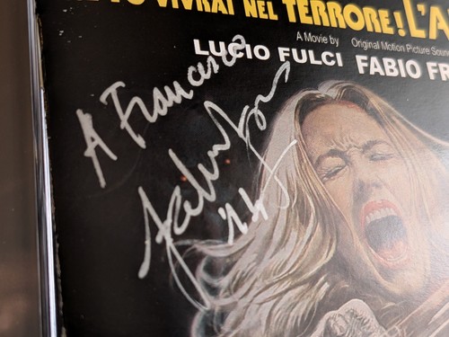 Autografato fabio frizzi tu - fabio,
