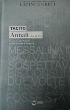 Tacito, Annali Libri XI - XVI, Testo Latino a Fronte Fabbri