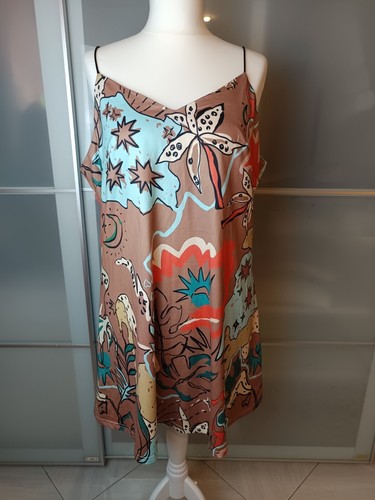 Vestito donna fantasia curvy - vestito,