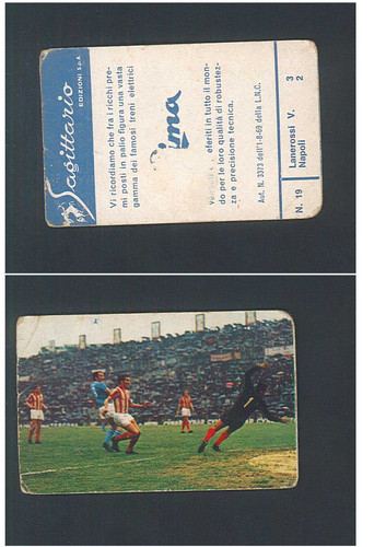 Figurina fotocalcio sagittario - fotocalcio,