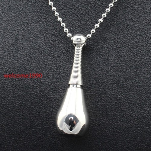 Collana con ciondolo bottiglia