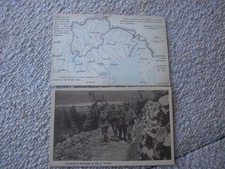 WW1 - 1a GUERRA MONDIALE - 2 CARTOLINE D'EPOCA - non viaggiate - 1 rifilata