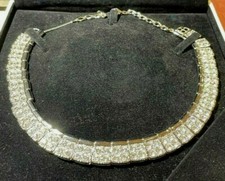 Collana catena cristallo - a,