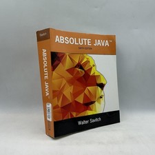 Absolute Java 6th Edition