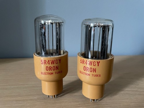 Pair oron 5r4wgy tubes - pair,