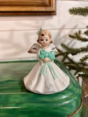 Statuina angelo vintage