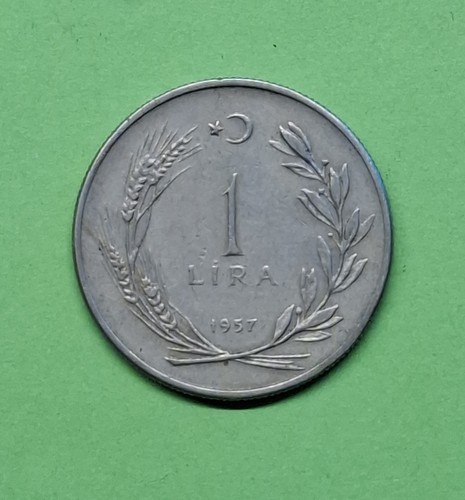 Turchia monete 1 lira - turchia,