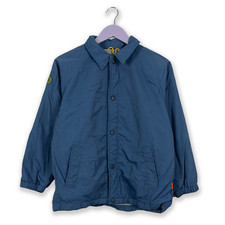 Giacca GAP Vintage Piranha Liga blu con bottoni - Taglia M/L donna