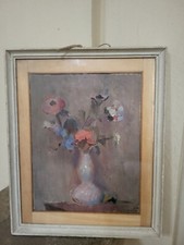 Carlo Crispini 1902-1982 Fiori, Quadri, Dipinti