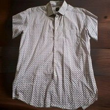 BOTTEGA ARTIGIANA PER BUOSI VENEZIA TG L manica corta con bottoni Made in Italy 