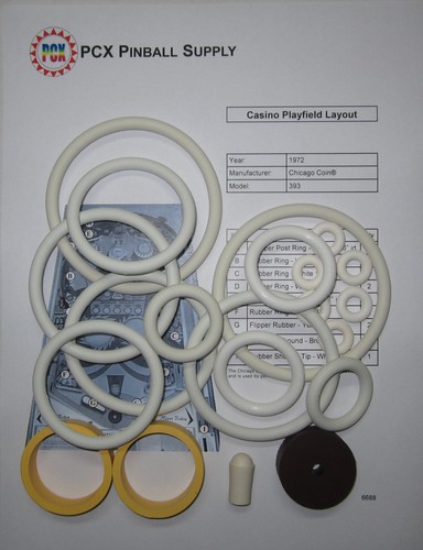 Kit anello gomma - , flipper