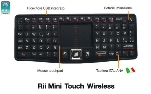 Rii mini touch wireless - mini,