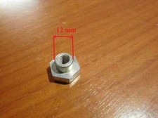 DADO 8MA  CHIAVE mm.19 FISSA RUOTA PIAGGIO VESPA 98 (1946) CIF. 15020 NUOVO